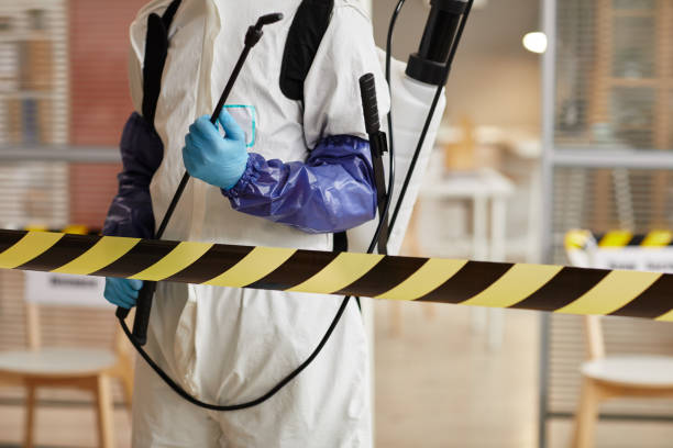 Professional Biohazard technician working in Tate, GA